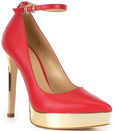 Xenia Leather Platform Pump 